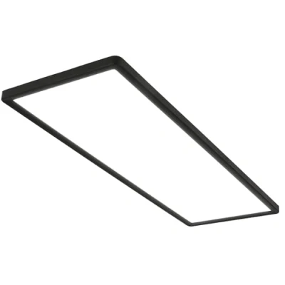 Obrázek BRILONER Svítidla stropní svítidlo LED, LED panel ultra plochý, světelný efekt, neutrální bílé světlo, 3 000 lumenů, černý, 580 x 200 30 mm (D Š V), 7402 415