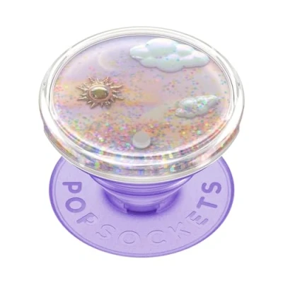 Obrázek PopSockets: PopGrip Výsuvný podstavec a rukojeť s vyměnitelným topem pro smartphony tablety Tidepool Dreamy Whirl