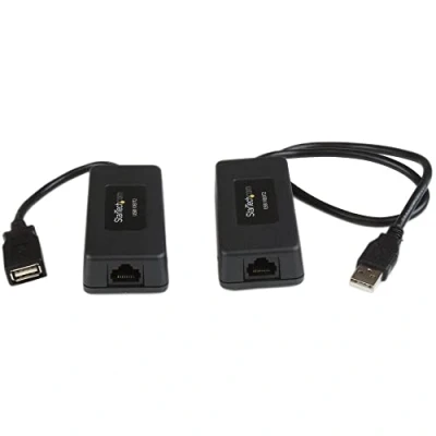 Obrázek StarTech.com 1 port USB přes Cat5 / Cat6 Extender až 40 m Ethernet prodloužení