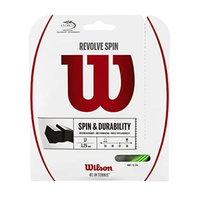 Obrázek Wilson Unisex Erwachsene Revolve Spin 17 Set Gr Strings, Grün, 12,2 Meter EU