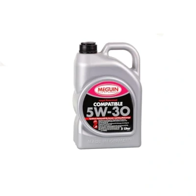 Obrázek Meguin Megol Compatible SAE 5W 30 Plus 5 L Syntézní technologie motorového oleje Č. výr.: 6562