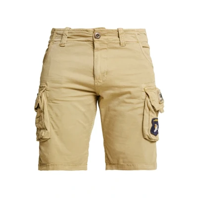 Obrázek Alpha Industries CREW Patch Šortky, Muži, Velikost: 33, Sand