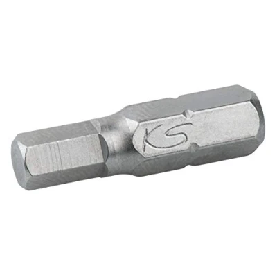 Obrázek KS Tools 1/4&#039; CLASSIC Bit vnitřní šestihran 25 mm, 4 5 ks, stříbrná