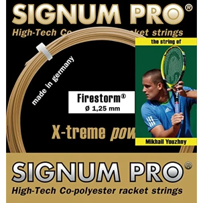 Obrázek Signum Sada strun Firestorm, zlatá metalíza, 1,30 mm, 0255180242300016