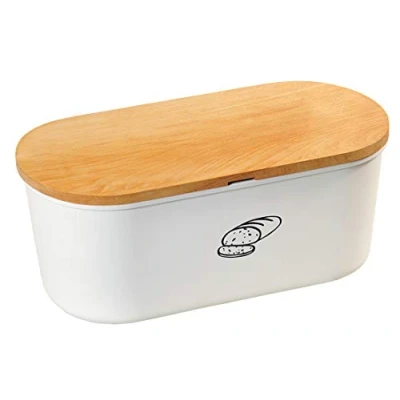 Obrázek Kesper Brotbox, Material: Kunststoff, Buchenholz, Maße: 33,5 x 18 /Höhe: 14 cm, Farbe: Schwarz, Braun 85091