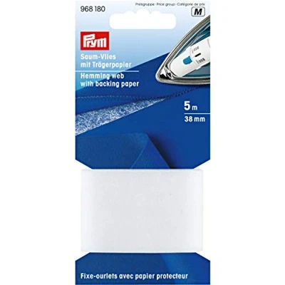 Obrázek 5 m lem netkaná textilie s nosným papírem, šířka 38 mm