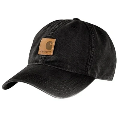 Obrázek Carhartt Pánská plátěná čepice, černá