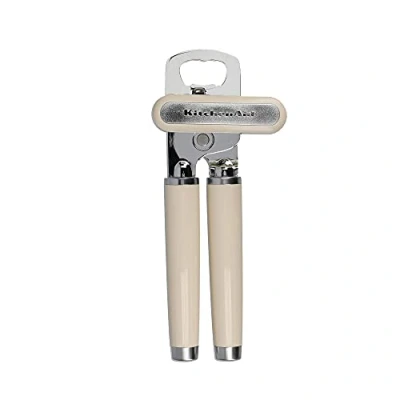 Obrázek KitchenAid Dosenöffner, Flaschen und Dosenöffner aus Edelstahl Almond Creme, 8.34 x 3.54 2.3 cm