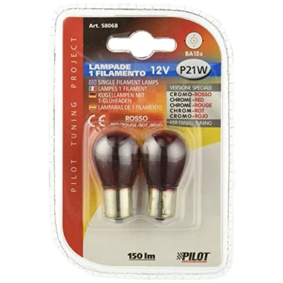 Obrázek Lampa 58068 Lampen Chrom, Rot