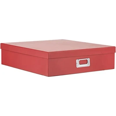 Obrázek Úložný box na sběratelské alby Pioneer Jumbo, červený