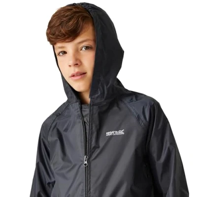 Obrázek Regatta Stormbreak Wasserdichte Jacke mit Kapuze, Navy, 14 Jahre