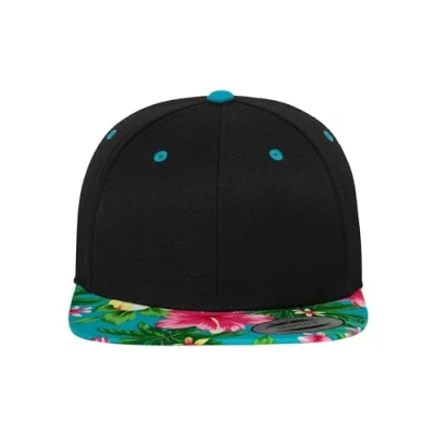 Obrázek Flexfit Hawaiian Snapback Kšiltovka, Velikost: One Size, Black/aqua