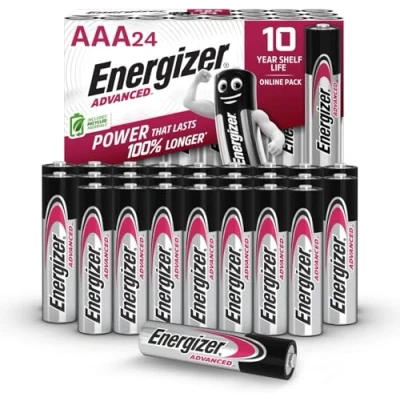 Obrázek Energizer Advanced AAA Batterien 1,5V Alkaline, Leistungsstark &amp; Langlebig, Packung mit 24 Stück