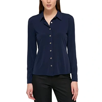 Obrázek Tommy Hilfiger Dámská košile Collared Non Iron Shirt s límcem, Midnight