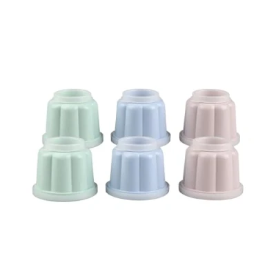 Obrázek Dr. Oetker 6 ks formiček na pudinku s víkem 150 ml, formičky pudink a jiné chutné dezerty ze série Modern Baking retro design, vysoce kvalitní plastové formy
