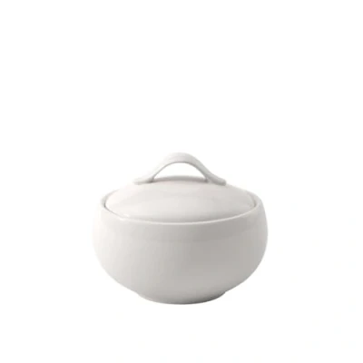 Obrázek Villeroy und Boch New Cottage Basic cukrová dóza, 450 ml, výška: 6,5 cm, prémiový porcelán, bílá
