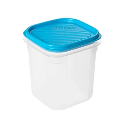 Obrázek Tatay Frischhaltedose , Airtight, 0,7L von Kapazität, flexible Druckdeckel, BPA frei, Geeignet Mikrowelle und Spülmaschine, Blau. Maße: 10 x 11,7 cm