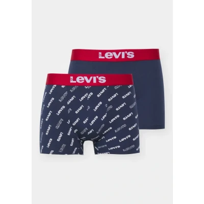 Obrázek Levi&#039;s MEN LOGO Brief 2 PACK Boxerky, Muži, Velikost: Medium, Blue/white/red
