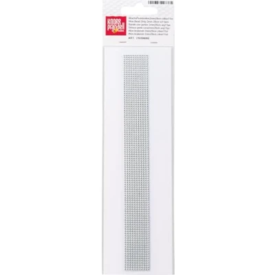 Obrázek KnorrPrandell 8306052 voskové perlové proužky, 2 mm/20 cm, stříbrné