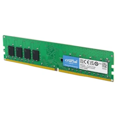 Obrázek Crucial RAM 8GB DDR4 3200MHz CL22 (2933MHz nebo 2666MHz) Desktop operační paměť CT8G4DFRA32A