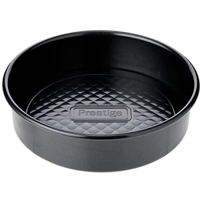 Obrázek Prestige Inspire Kuchenform Rund Backform 18 cm Tortenboden Backzubehör für Torten Loser Boden Antihaftbeschichtung Robuster Kohlenstoffstahl 19 x 4,5