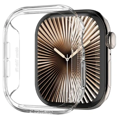 Obrázek Spigen Thin Fit pouzdro kompatibilní s Apple Watch 10 46 mm (2024) křišťálově čiré