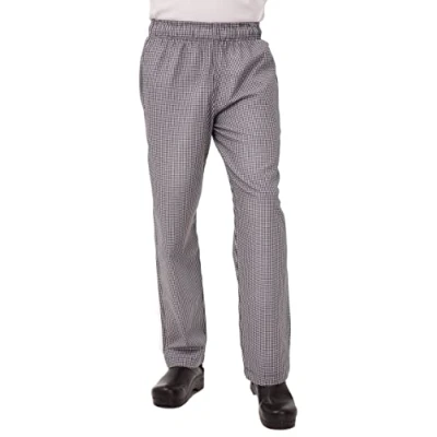 Obrázek Chef Works Pánské Essential Baggy Pants kuchařské kalhoty, Malé káro