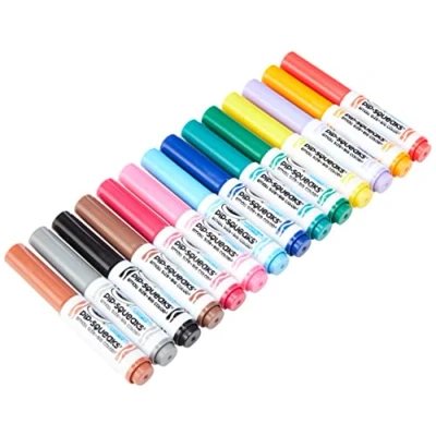 Obrázek CRAYOLA 14 omyvatelných mini fixů, kapesní formát, široká linie, různé odstíny, do školy a na volný čas 8343