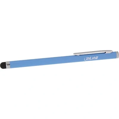 Obrázek InLine 55467B Stylus, tužka pro dotykové obrazovky od chytrého telefonu a tabletu, modrá