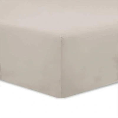 Obrázek Vision Spannbettlaken 90x190cm Beige 100% Baumwolle