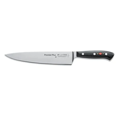 Obrázek F. DICK Kuchařský nůž, kuchyňský Premier Plus (nůž s čepelí 23 cm, X50CrMoV15 ocel, nerezový, 56 HRC) 81447232, černý, 36 cm