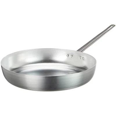 Obrázek Pentole Agnelli Family Cooking hliníková pánev s rukojetí, kov, stříbrná/černá, 40 cm