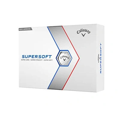 Obrázek Callaway Golf Unisex Supersoft 23 12 Pack Performance Bälle Weiß, one dozen