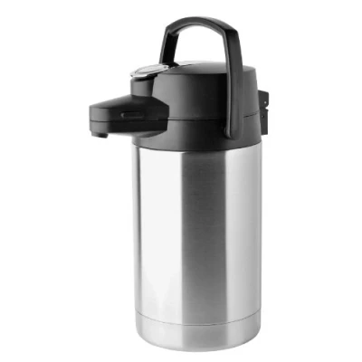 Obrázek Helios Coffeestation Pumpkanne 2,5L 6h heiß Hält Getränke &amp; kalt Bruchsicherer Edelstahl Ideal für Buffets und Konferenzen