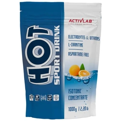 Obrázek Activlab, Hot Sport Isotonic nápoj, pomeranč, 1 balení (1 x 1000 g)