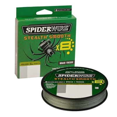 Obrázek Spiderwire Stealth Superline Angelschnur, Moosgrün, 13,6 kg 274 m
