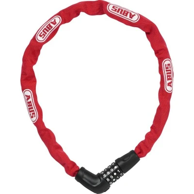 Obrázek Abus Steel O Chain 5805C/75 řetězový na kód červená Zámek