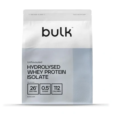 Obrázek Bulk Hydrolyzovaný syrovátkový proteinový izolát, prášek, chuťově neutrální, 2,5 kg, balení se může lišit
