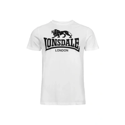 Obrázek Lonsdale Normale Passform LOGO Triko s potiskem, Muži, Velikost: XL, White