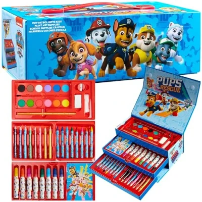 Obrázek PAW PATROL Malířské pouzdro, malířská sada pro děti (vícebarevná)