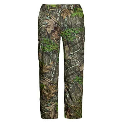Obrázek Mossy Oak Tibbee Camo Leichte Jagdhose für Herren, Camouflage Kleidung, 3X Large, Bottomland