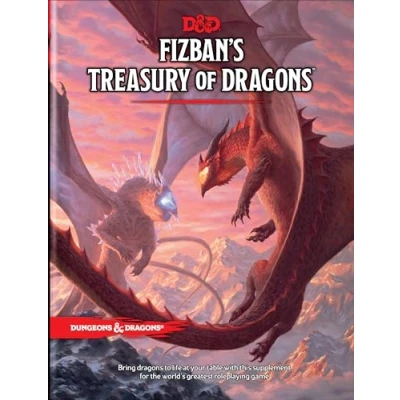 Obrázek Dungeons &amp; Dragons Wizards of The Coast RPG Adventure Fizban&#039;s Treasury English
