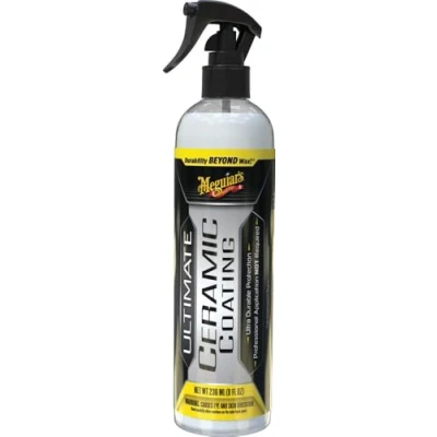 Obrázek Meguiar&#039;s Ultimate Ceramic Coating Odolná keramická ochrana s efektem odperření vody, vylepšený lesk, hladkost a kašírování menších chyb laku G240108EU 237 ml