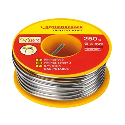 Obrázek ROTHENBERGER Industrial Fittingslot 3 250 g, potrubí na topení a pitnou vodu 045255E