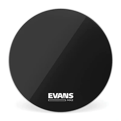 Obrázek Evans MX2 Black Marching Bassdrumfell, černý, 28 palců