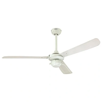 Obrázek Westinghouse Stropní ventilátor Lighting Weißer Mountain Gale, 7242340, provedení v bílé barvě s křídly bílé, 132 x 51 cm