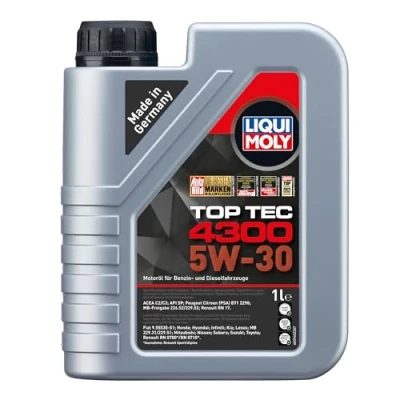 Obrázek Liqui Moly Top Tec 4300 Motorový olej 5W 30, 1 litr