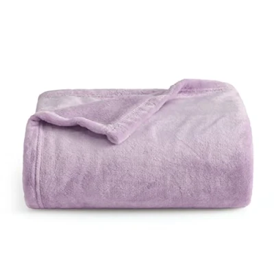 Obrázek BEDSURE hebká deka, flaušová deka do bytu, teplá zima, měkká, na pohovku malá, gauč, blanket, pro děti, bytové a hebké deky 130 x 150 cm, přehoz