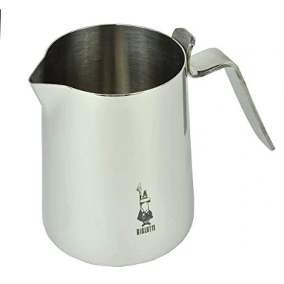 Obrázek Bialetti 0001808 Konvička na mléko ušlechtilá ocel, nerezová stříbrná, 20 cm
