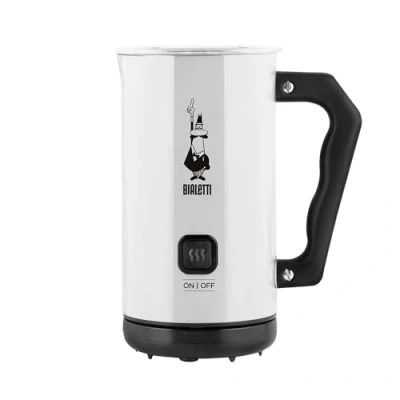 Obrázek Bialetti elektrické pěnicí mléko, 150 ml cappuccina nebo 300 horkého mléka, bílé
